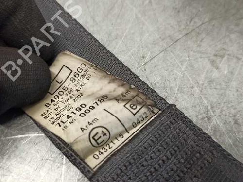 Rear left seatbelt SUZUKI IGNIS II (MH) 1.3 DDiS (RM413D) | BP7050406I29 