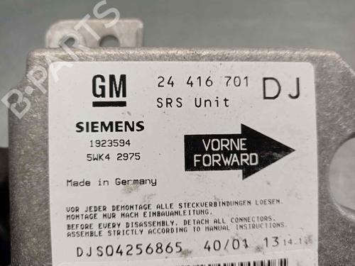 ECU airbags OPEL VECTRA B (J96) 1.6 i 16V (F19) | BP9044329M53 
