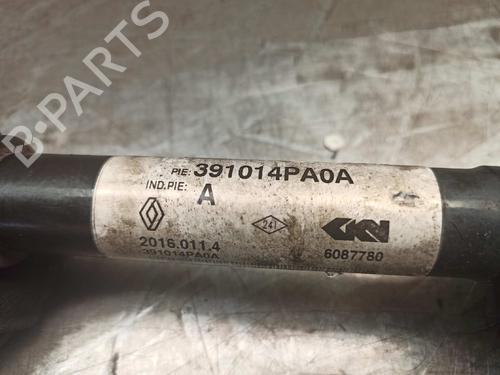 Left front driveshaft RENAULT KADJAR (HA_, HL_)  | BP8120524M38 