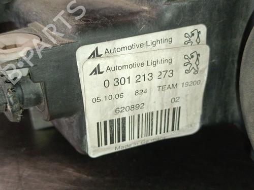 Left headlight PEUGEOT 407 (6D_) 2.2 (6D3FZE, 6D3FZH) | BP37873725C28 - Image 11