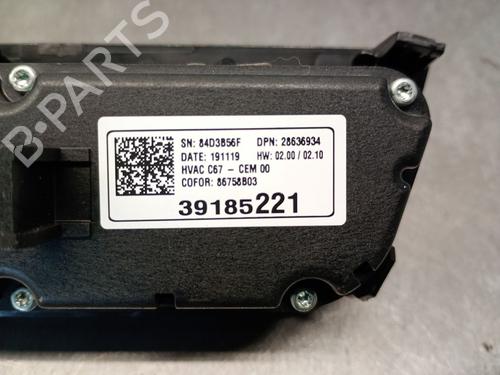 Climate control OPEL CORSA F (P2JO) 1.2 (68) | BP26922653I5 