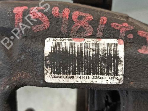 Left rear brake caliper MERCEDES-BENZ SPRINTER 3,5-t Van (B906) 313 CDI (906.631, 906.633, 906.635, 906.637) | BP11618526M107 