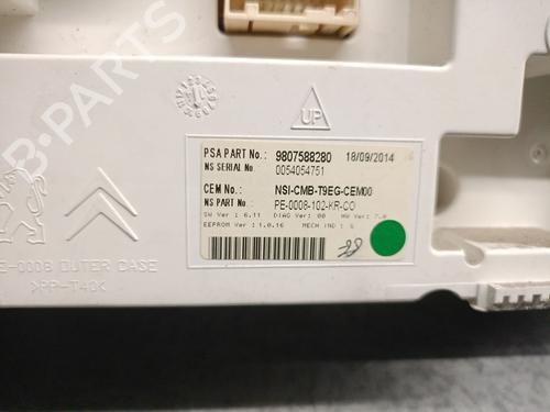 Instrument cluster PEUGEOT 308 II (LB_, LP_, LW_, LH_, L3_) 1.6 HDi | BP21793604C47 