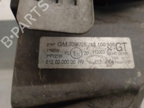 Right headlight OPEL CORSA C (X01) 1.3 CDTI (F08, F68) | BP30336909C29 