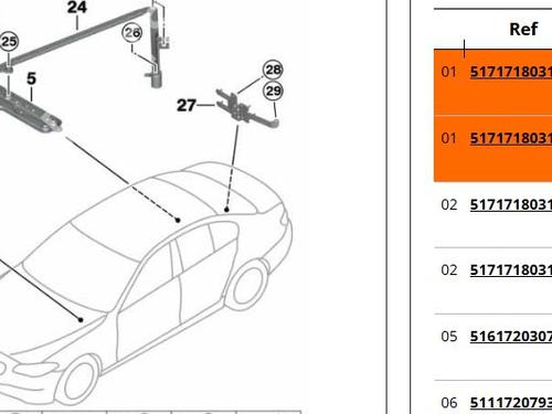 Anti roll bar BMW 5 Touring (F11) 520 d | BP22723068M96 