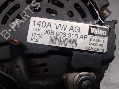 Alternator AUDI A4 B6 (8E2) 2.0 FSI | BP13921062M7 
