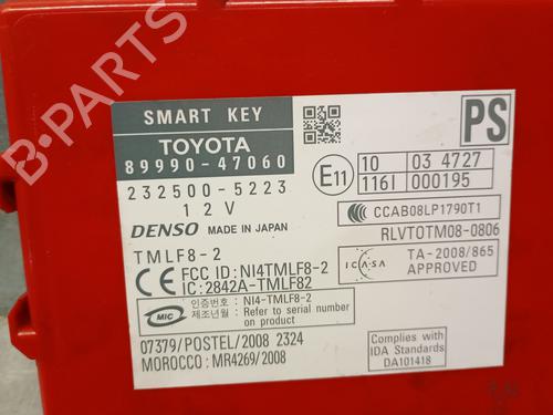 Electronic module TOYOTA PRIUS (_W3_) 1.8 Hybrid (ZVW3_) | BP25984708M83 