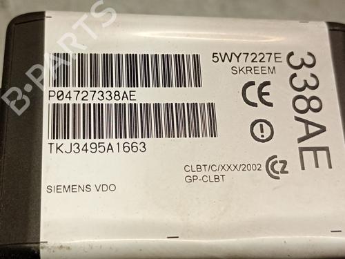 Ignition barrel CHRYSLER VOYAGER IV (RG, RS) 2.5 CRD | BP30611307M48