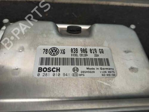 Engine control unit (ECU) VW PASSAT B5.5 (3B3) 1.9 TDI | BP7091433M57 