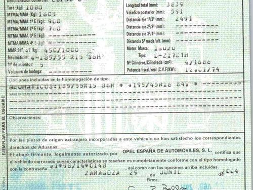 Left sun visor OPEL CORSA C (X01) 1.7 CDTI (F08, F68) | BP37636952I1 - Image 5