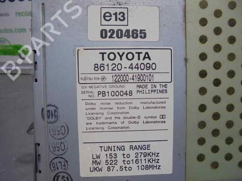Radio TOYOTA AVENSIS VERSO (_M2_) 2.0 D (CLM20_, CLM20R) | BP2331410E6 