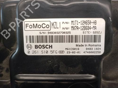 Engine control unit (ECU) FORD FIESTA VII (HJ, HF) 1.0 EcoBoost mHEV | BP27834202M57 