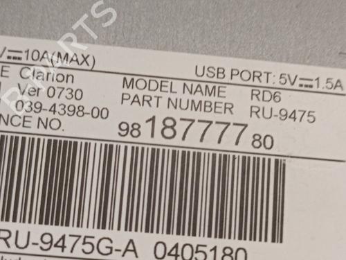 Radio TOYOTA PROACE Van (MDZ_) 1.5 D4d (MDZ8) | BP36014559E6 - Image 7