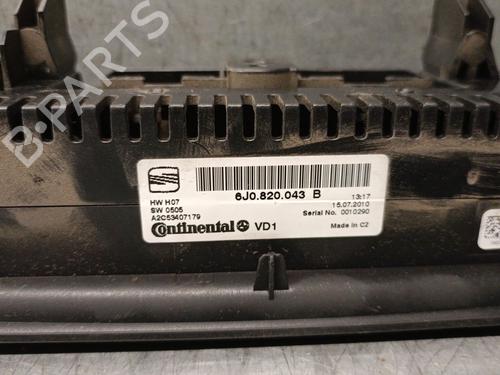 Climate control SEAT IBIZA IV SC (6J1, 6P5) 1.6 TDI | BP30470580I5