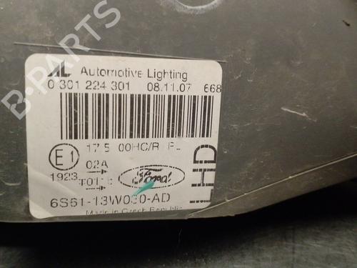 Left headlight FORD FIESTA V (JH_, JD_) 1.4 TDCi | BP30152527C28