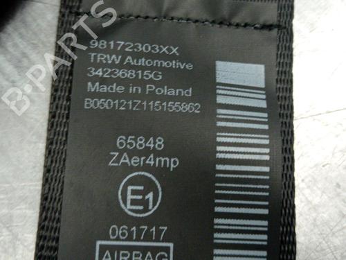 Front left seatbelt CITROËN BERLINGO (ER_, EC_) 1.5 BlueHDi 100 | BP31665885I26 