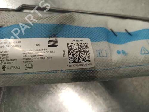 Left curtain airbag SEAT LEON ST (5F8)  | BP5886989C11 