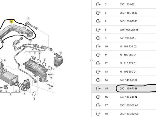 Pipe SEAT ARONA (KJ7, KJP) 1.0 TSI | BP38177978M125  - Image 5