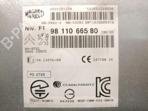 Radio PEUGEOT 2008 I (CU_) 1.6 BlueHDi 100 | BP29706522E6 