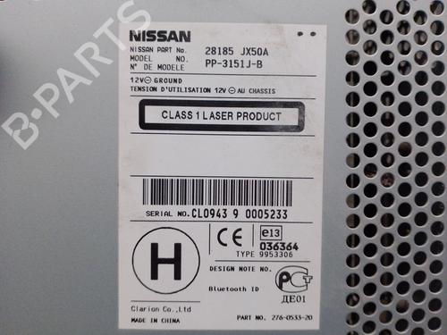 Radio NISSAN NV200 Van 1.5 dCi 85 (M20, M20N, M20M) | BP23417582E6 - Image 4