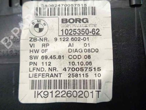 Instrument cluster BMW 3 (E90) 320 d | BP6694074C47 