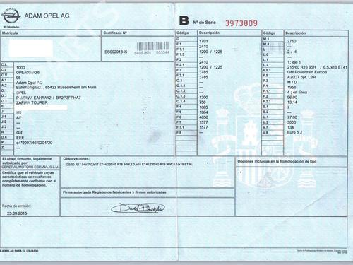ABS pump OPEL ZAFIRA TOURER C (P12) | BP31599303M43