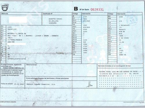 Dør venstre foran DACIA SANDERO 1.6 MPI 85 (BS03) | BP30686738C2
