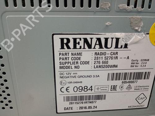 Display monitor DACIA DOKKER MPV (KE_) 1.5 dCi (KEAJ, KEAH) | BP28538394C48 