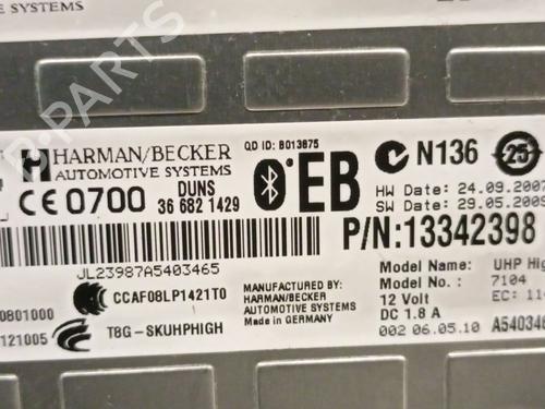 Electronic module OPEL INSIGNIA A Sports Tourer (G09) 2.0 CDTI (35) | BP25711366M83 