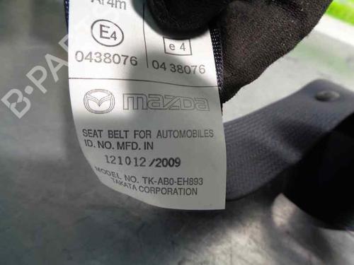 Rear left seatbelt MAZDA 3 Saloon (BL) 1.6 MZR (BL12) | BP7446224I29 