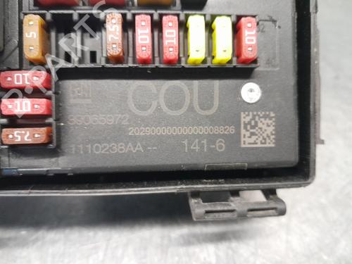 Fuse box OPEL ZAFIRA TOURER C (P12) 1.4 (75) | BP37154611E1 - Image 4