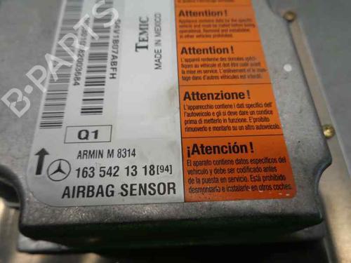 ECU airbags MERCEDES-BENZ M-CLASS (W163) ML 270 CDI (163.113) | BP8168917M53 