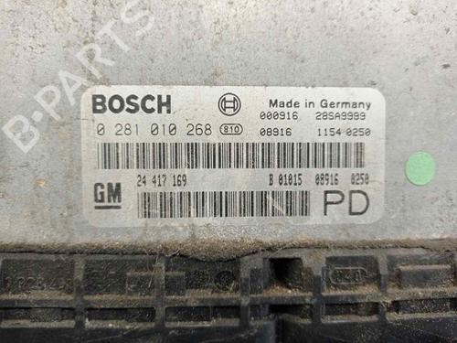 Engine control unit (ECU) OPEL ZAFIRA A MPV (T98) 2.0 DTI 16V (F75) | BP9770236M57 