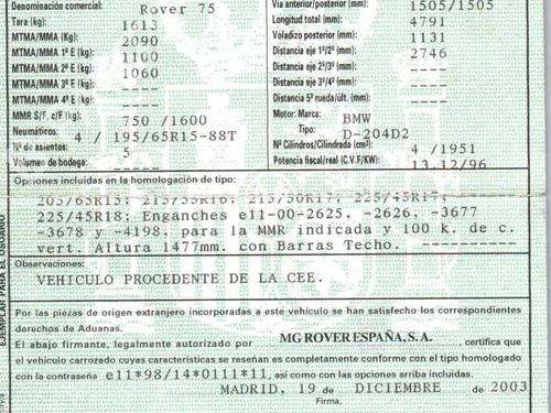 Engine ROVER 75 I Tourer (RJ) 2.0 CDTi | BP33184751M1 - Image 12