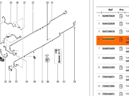 AC pipe RENAULT TRAFIC III Van (FG_) 1.6 dCi 120 (FGMB, FGMC) | BP35803227M126 - Image 8