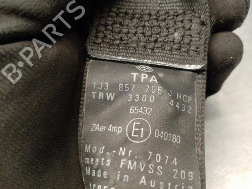 Front right seatbelt VW GOLF IV (1J1) 1.9 TDI | BP17635819I25 