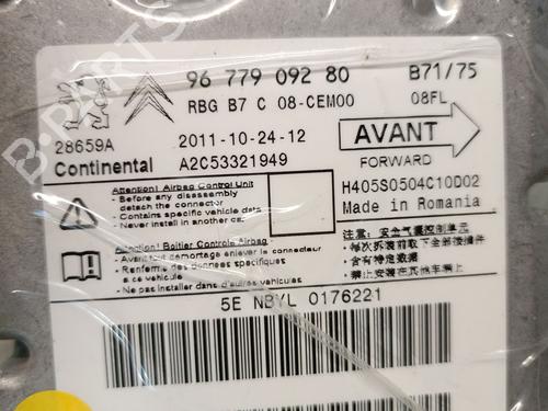 ECU airbags CITROËN C4 II (NC_) 1.6 HDi 90 | BP28810488M53 