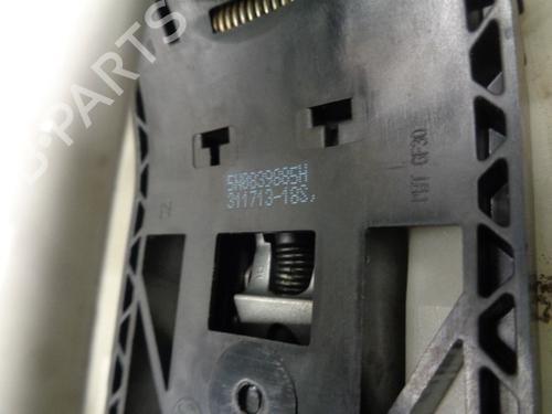 Rear left exterior door handle SKODA RAPID (NH3, NK3, NK6) 1.6 TDI | BP10867381C130 