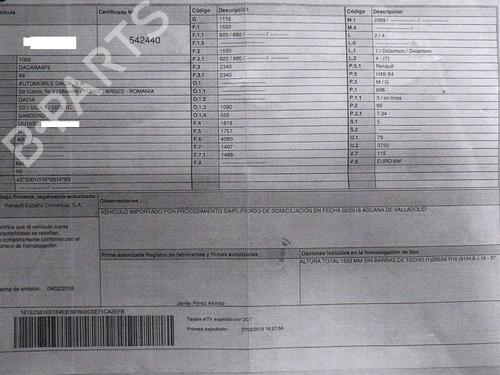 Third brake light DACIA SANDERO II TCe 90 (B8M1, B8MA, B8AC) | BP17872713L11 - Image 7