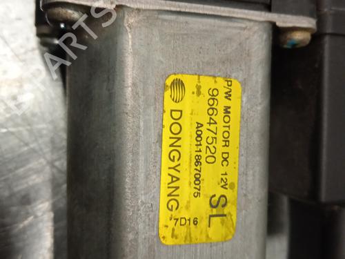 Front left window mechanism CHEVROLET EPICA (KL1_) 2.0 D | BP11965287C22 