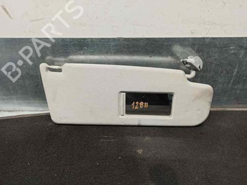 Used Right sun visor SKODA FABIA II (542) 1.2 12V (60 hp) 7163059