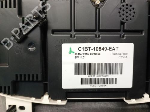 Instrument cluster FORD FIESTA VI (CB1, CCN) 1.25 | BP25977352C47 
