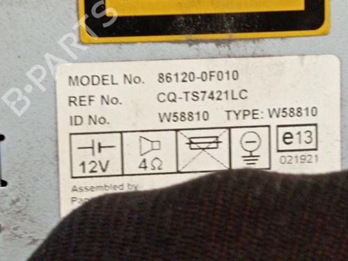 Radio TOYOTA COROLLA Verso (ZER_, ZZE12_, R1_) 2.2 D-4D (AUR10_, AUR10R) | BP27867509E6 