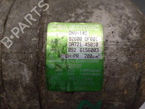 AC compressor NISSAN TERRANO II (R20) 2.7 TDi 4WD | BP17530768M34 