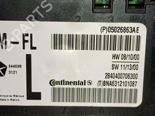 Comfort control module LANCIA VOYAGER MPV (404_) 2.8 CRD (RT, 53) | BP39381852M56 - Image 2