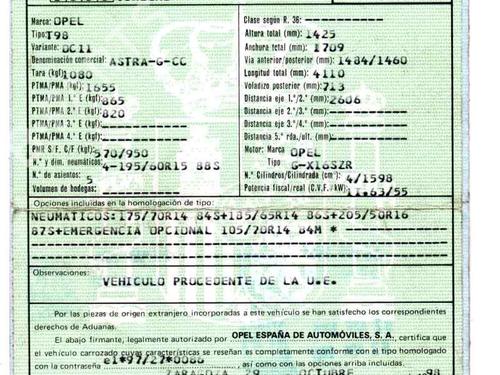 Alternator OPEL ASTRA G Hatchback (T98) 1.6 (F08, F48) | BP5273800M7 