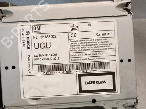 Autoradio OPEL INSIGNIA A (G09) 2.0 CDTI (68) | BP27926879E6