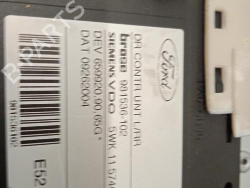 Rear left window mechanism FORD FOCUS C-MAX (DM2) 1.6 TDCi | BP12114555C24 