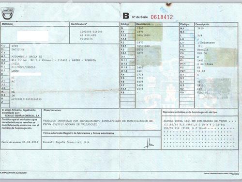 Højre forlygte DACIA LODGY (JS_) 1.5 dCi | BP30510940C29 - Image 10