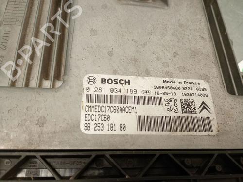 Engine control unit (ECU) CITROËN GRAND C4 SPACETOURER (3A_, 3E_) 1.6 BlueHDi 120 | BP29500673M57 